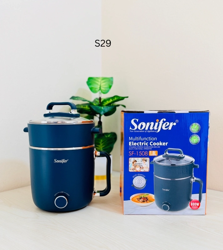 Sonifer Mini Electric Cooker 1.8 Liter