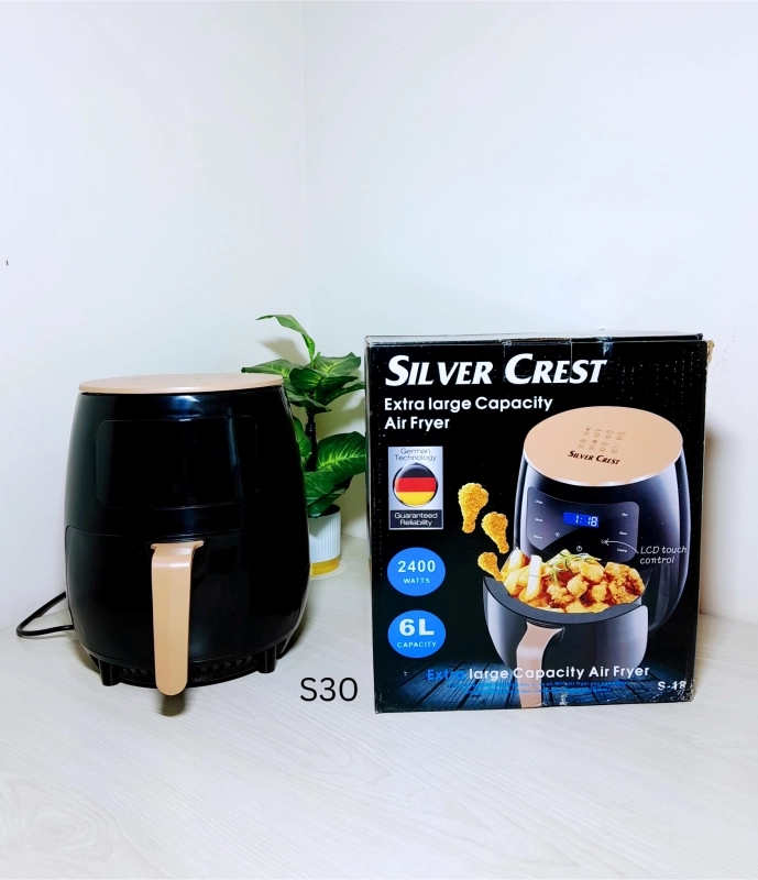 S30 Silver Crest Digital  Air Fryer 2400 Watt