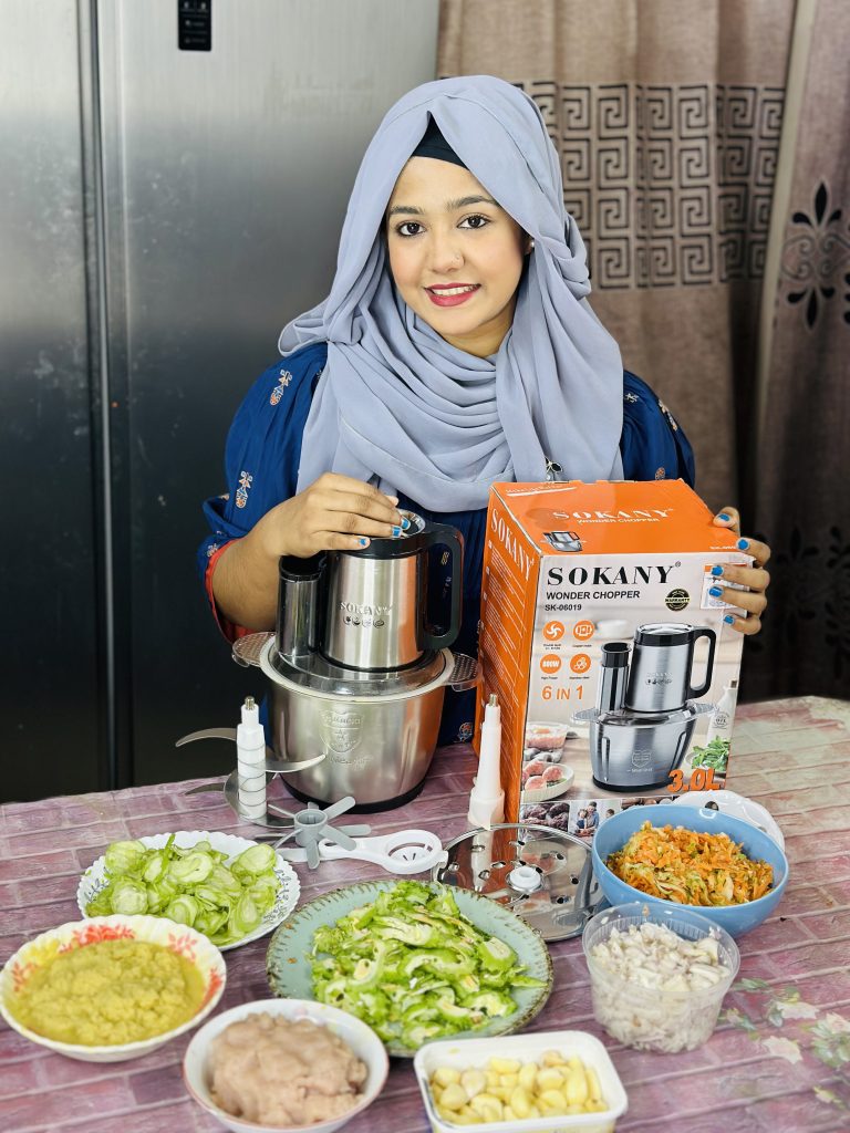 Sokany 6-in-1 Multifunction Chopper