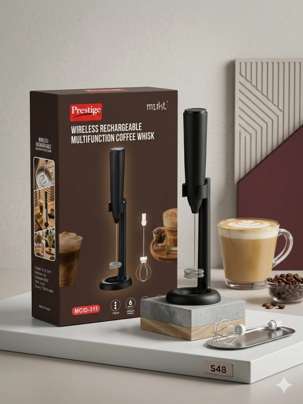 2 in 1 Rechargeable Multifunction Coffee Whisk - Main Thumbnail