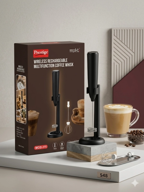 2 in 1 Rechargeable Multifunction Coffee Whisk