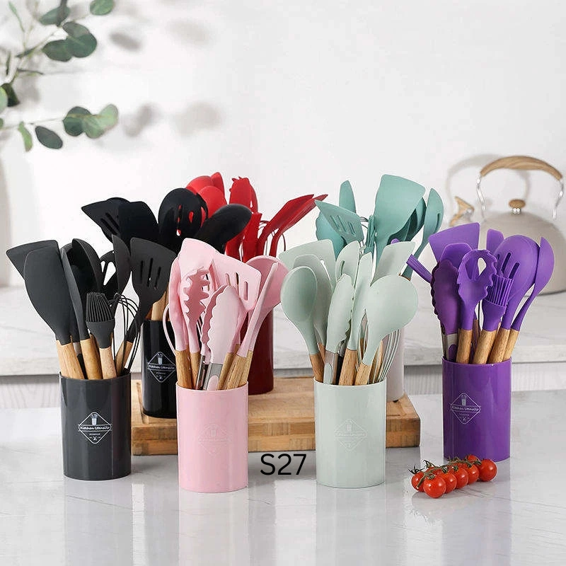 12 Pcs Silicon Spatula Set - Main Thumbnail